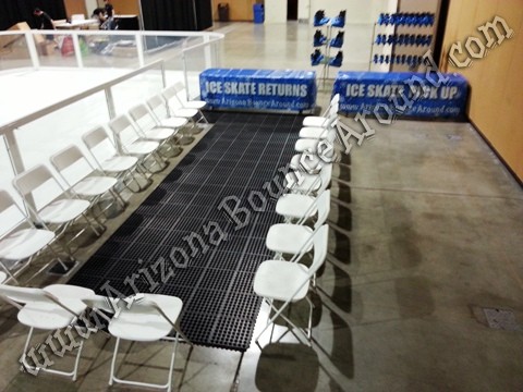 Portable Ice Skating Rink Rental - Holiday Party Ideas - Phoenix, Scottsdale, Tempe, AZ